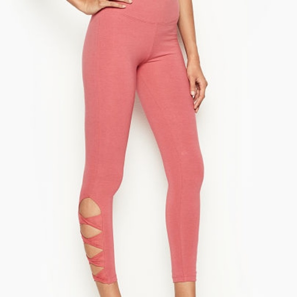 Victoria's Secret Pants - Victorias Secret Sport "Mesh Twist Rose Legging"